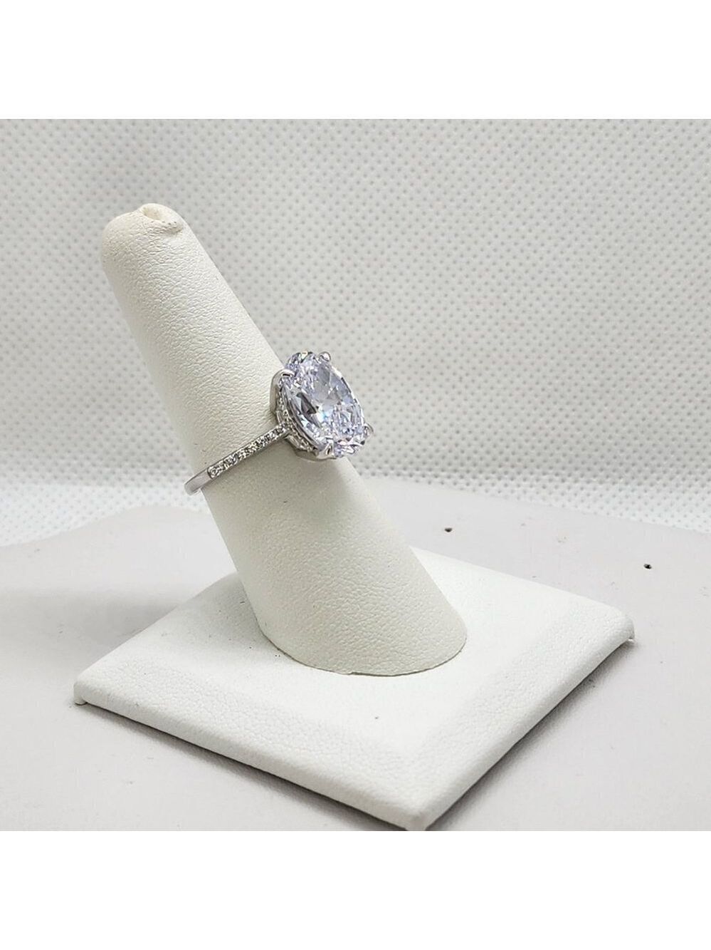 Brand New Sterling Silver 925 Big gemstone Ring